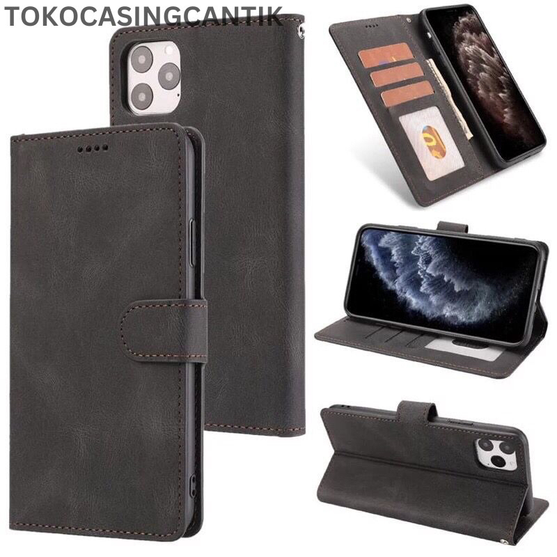 Casing Dompet Lipat Kulit SAMSUNG J6 2018 J7 2015 J700 J7 CORE J7 2016 J710 J8 2018 CASING FLIP COVE