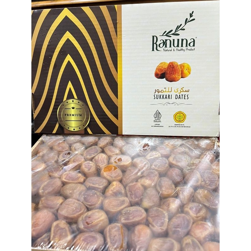 

kurma sukari WRAPPING Ranuna 3kg PREMIUM