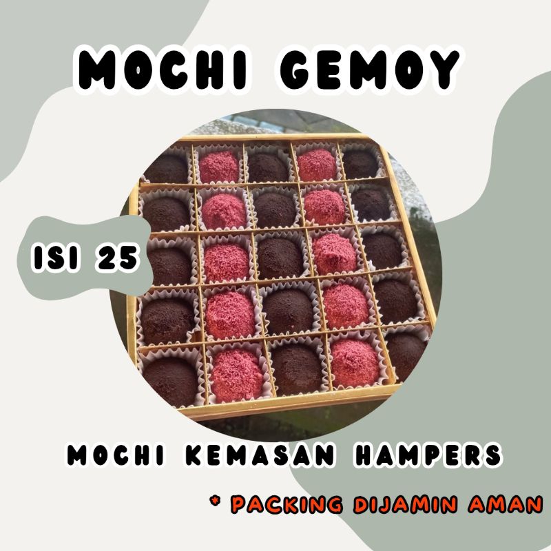 

[ HAMPERS LEBARAN ] FREE ARTU UCAPAN MOCHI GEMOY ISI 25 PCS BALURAN CRUMBLE / KUE MOCHI MALANG / KUE MOCHI VIRAL / DAIFUKU MOCHI / MOCHI BITES / MOCHI VIRAL / KUE MOCHI MINI HAMPERS LEBARAN KUE MOCHI