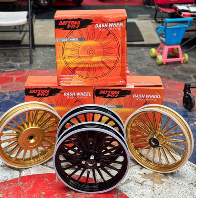 vleg daytona dashwheel dash wheel palang 20 vario 125 150 beat scoopy