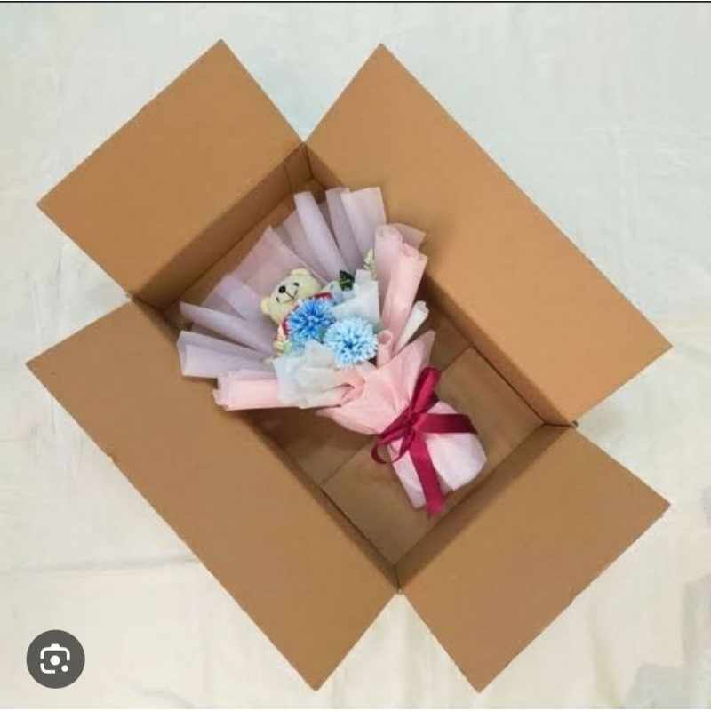 

box tambahan packing kardus buket wajib order terpisah