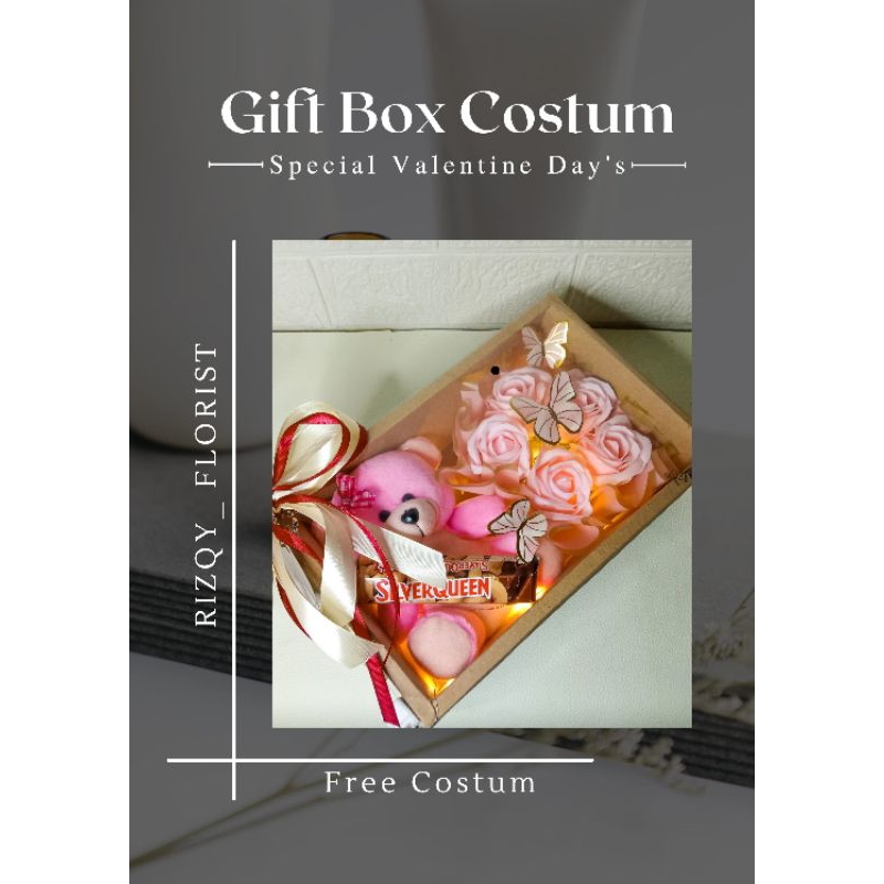 

Gift Box Valentine bisa request costum (mohon untuk membaca deskripsi)