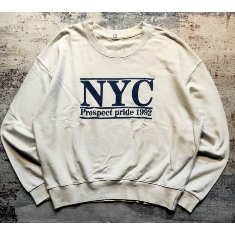 crewneck NYC baby blue original