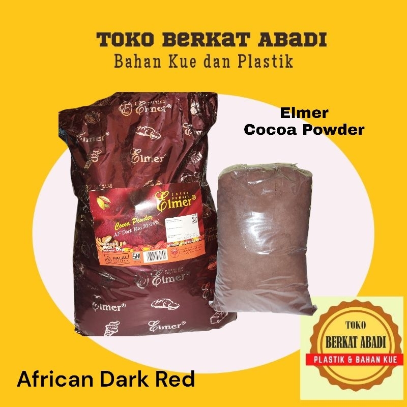 

Coklat Bubuk African Dark Red Elmer 50gr