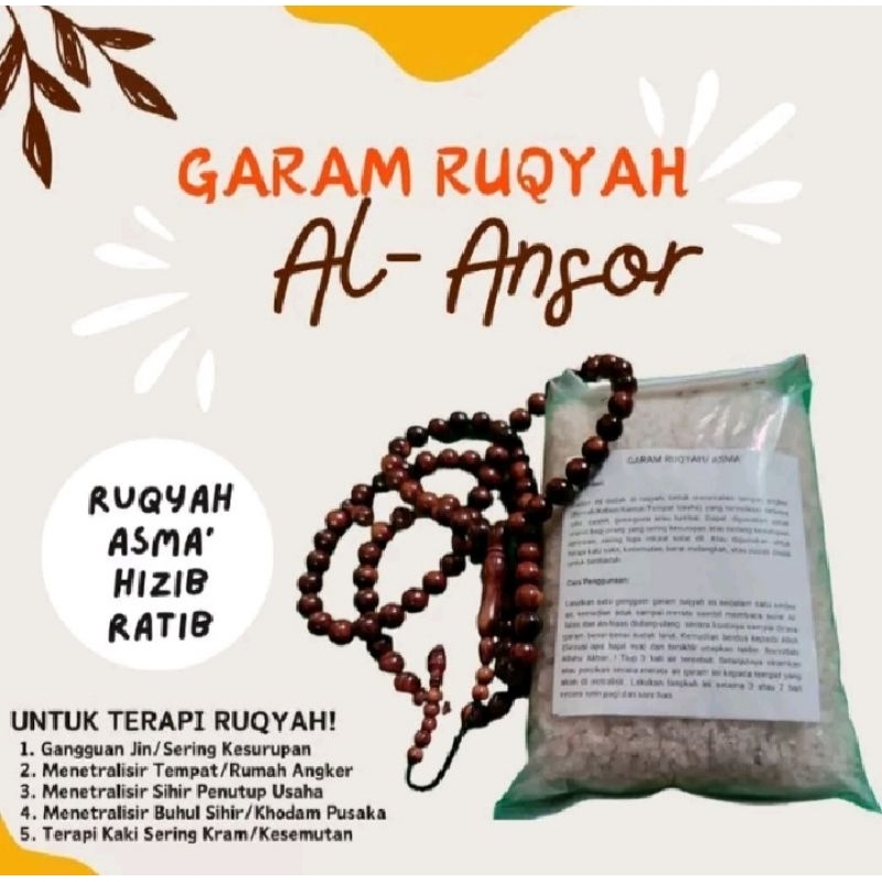 

Garam Ruqyah Al-Ansor 500 gr