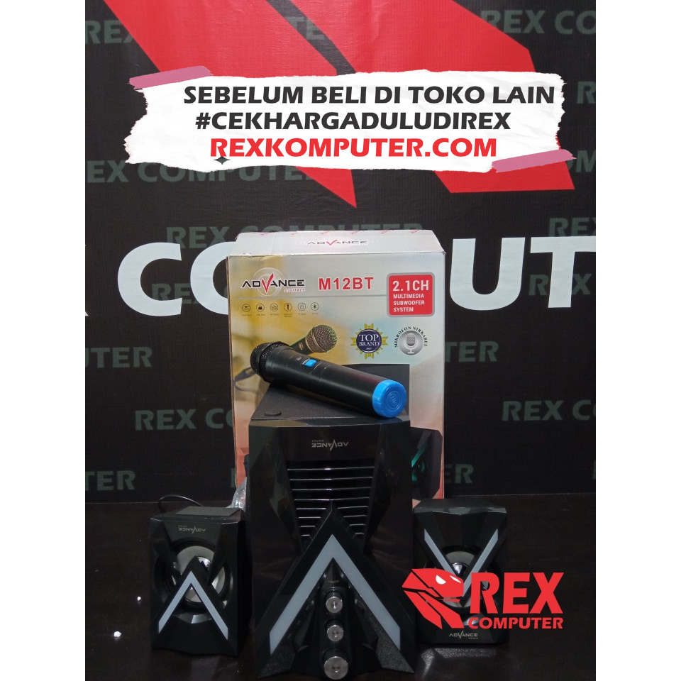 SPEAKER AKTIF ADVANCE M12 BLUETOOTH