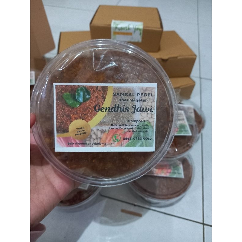 

Sambel Pecel Gendis Jawi Khas Magetan