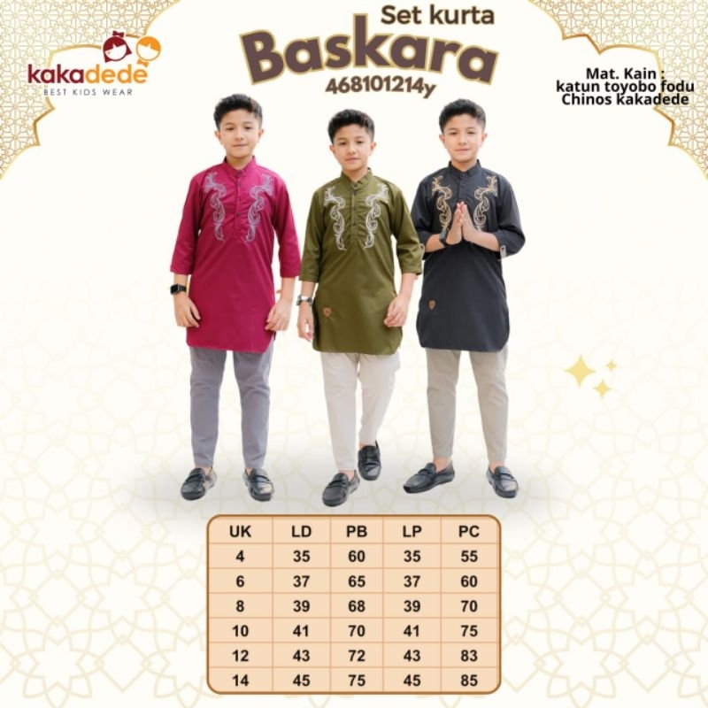 SETELAN KURTA BASKARA KAKADEDE
