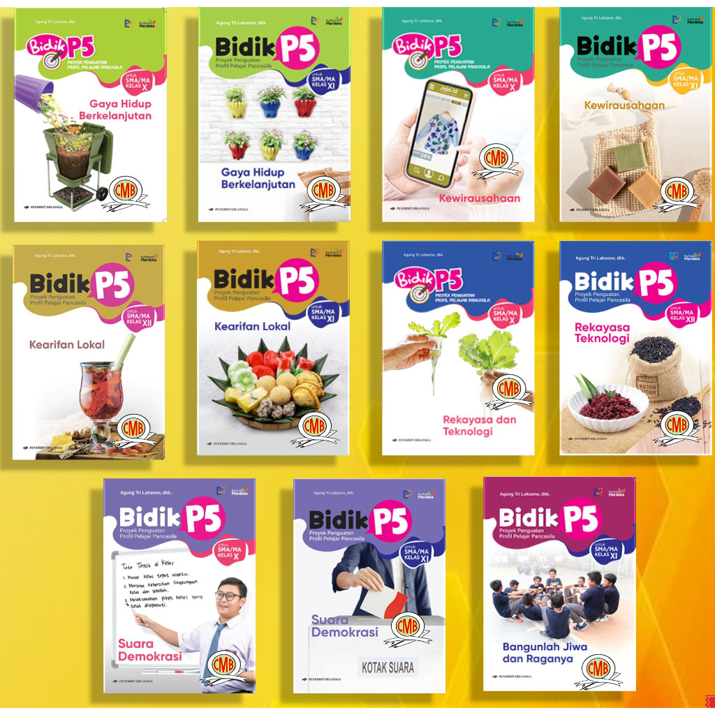 [Penerbit Erlangga] Bidik P5 SMA Kurikulum Merdeka