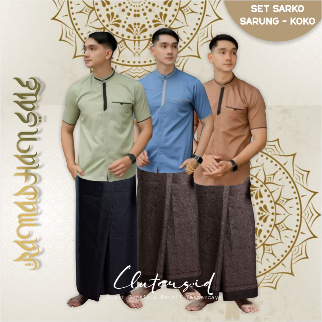 SET KOKO LUTHFI & SARUNG DEWASA TERBARU KEKINIAN