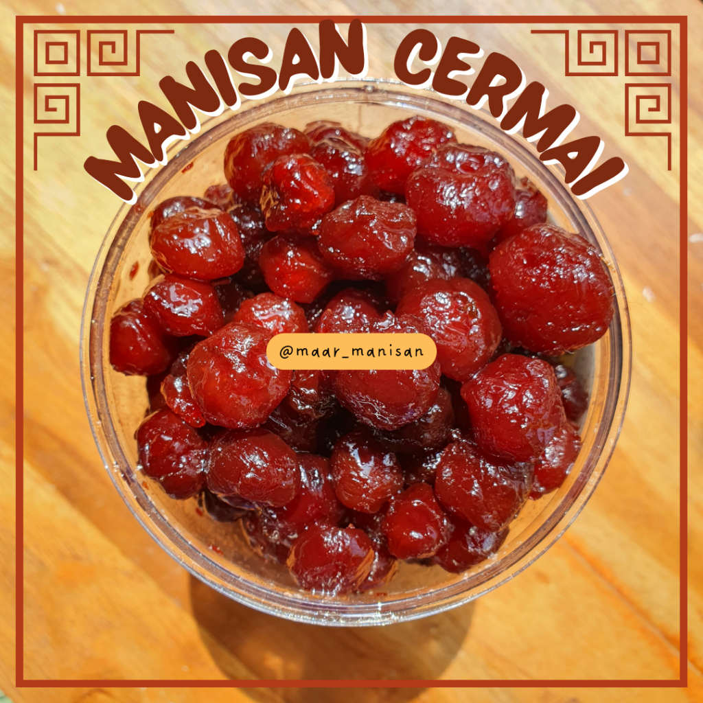 

MANISAN CERMAI 1000 GRAM | MANISAN BUAH CERME CERMAI CEREMAI 1Kg STANDING POUCH