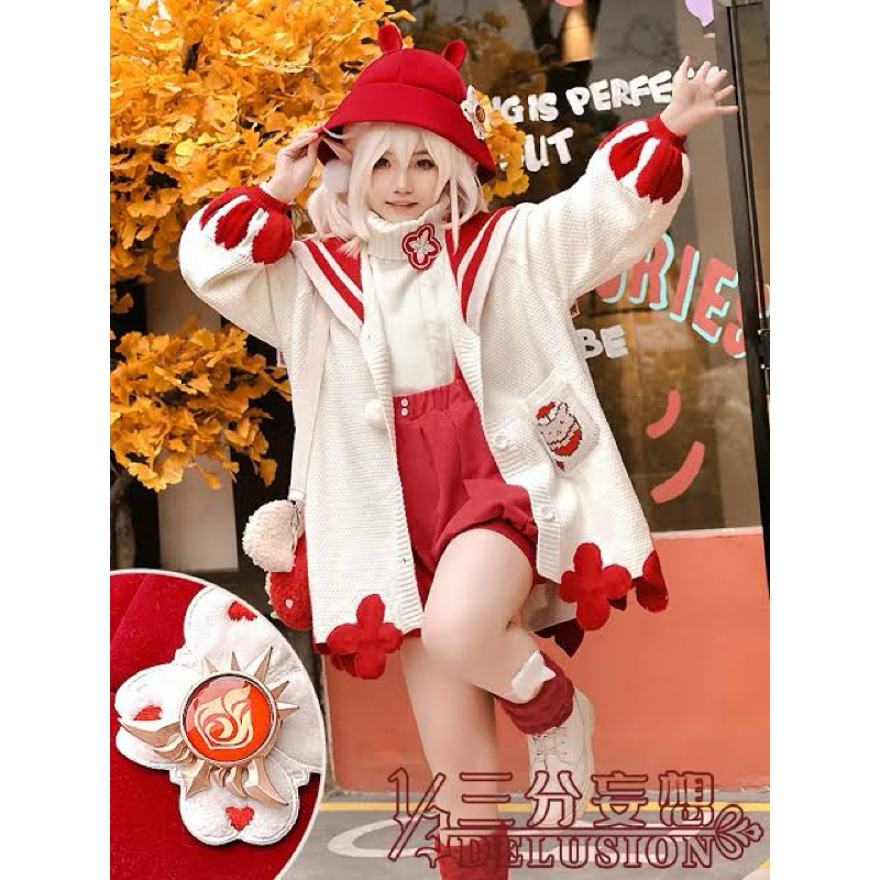 Klee fanart genshin impact costume