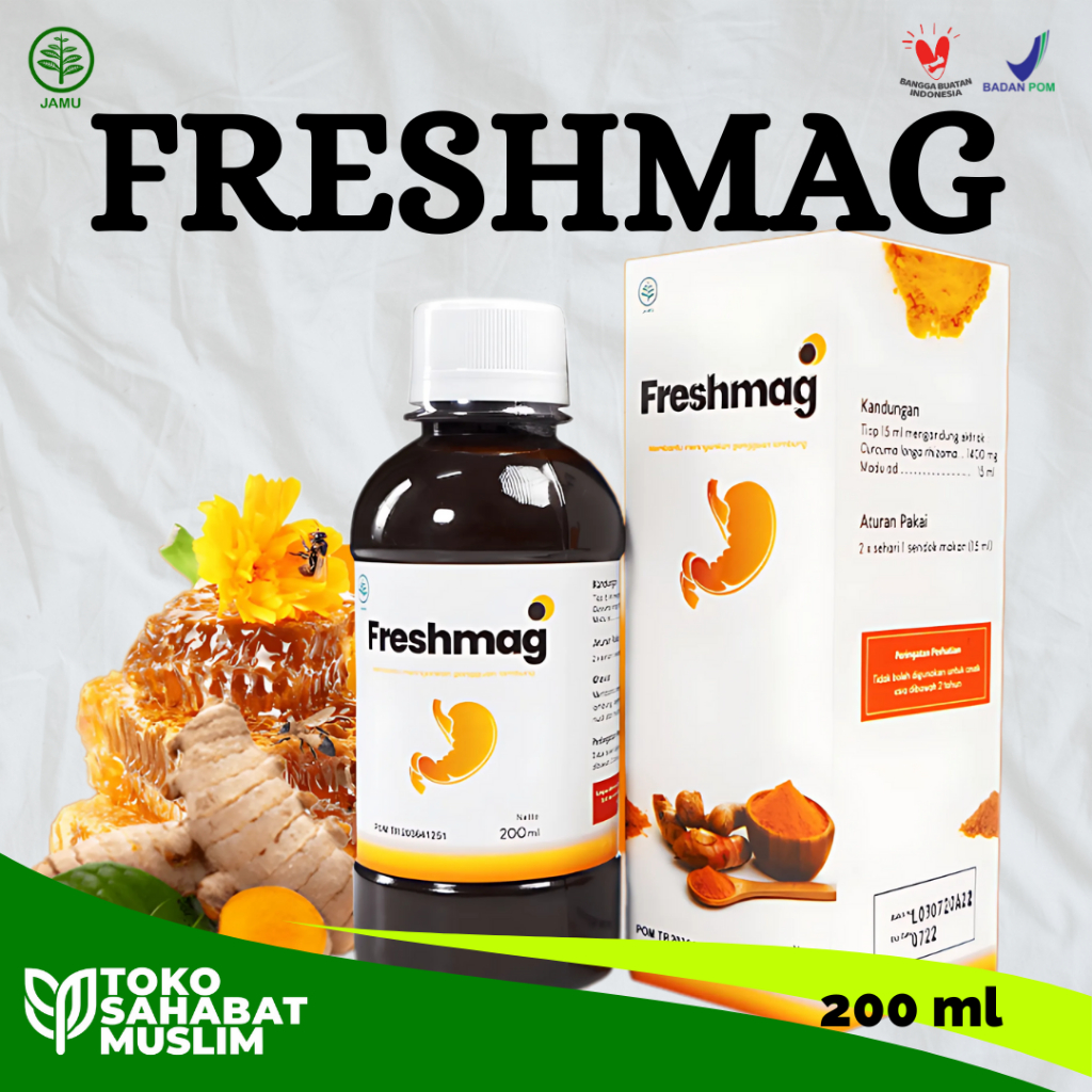 

Freshmag Madu Asam Lambung - Atasi permasalahan Gerd secara Menyeluruh Cocok Untuk Terapi
