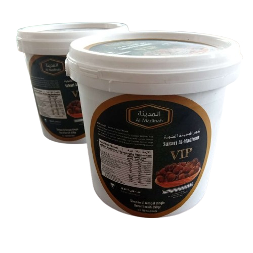 

Kurma Sukari Ember Al madinah VIP 850 gr
