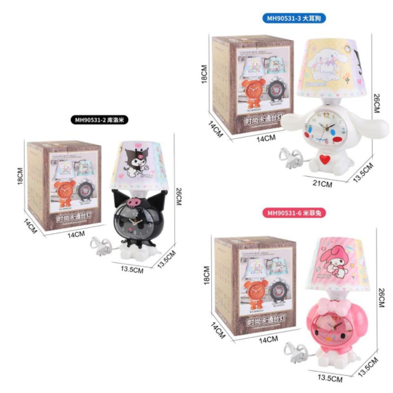 Lampu tidur Karakter/Jam Lampu Tidur Anak Lucu