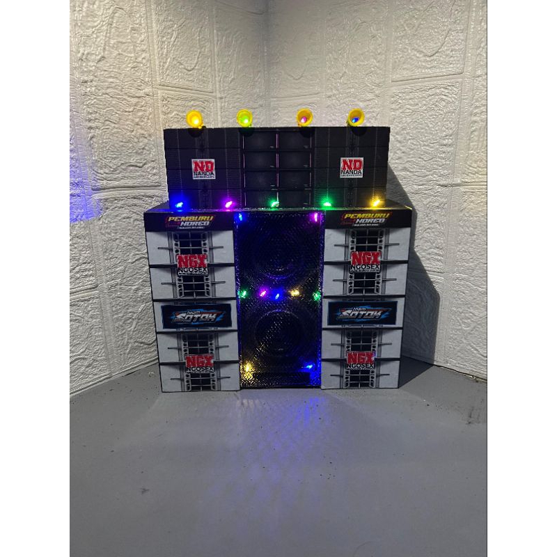 SOUND HOREG Rumahan Viral Miniatur sound sistem Bluetooth