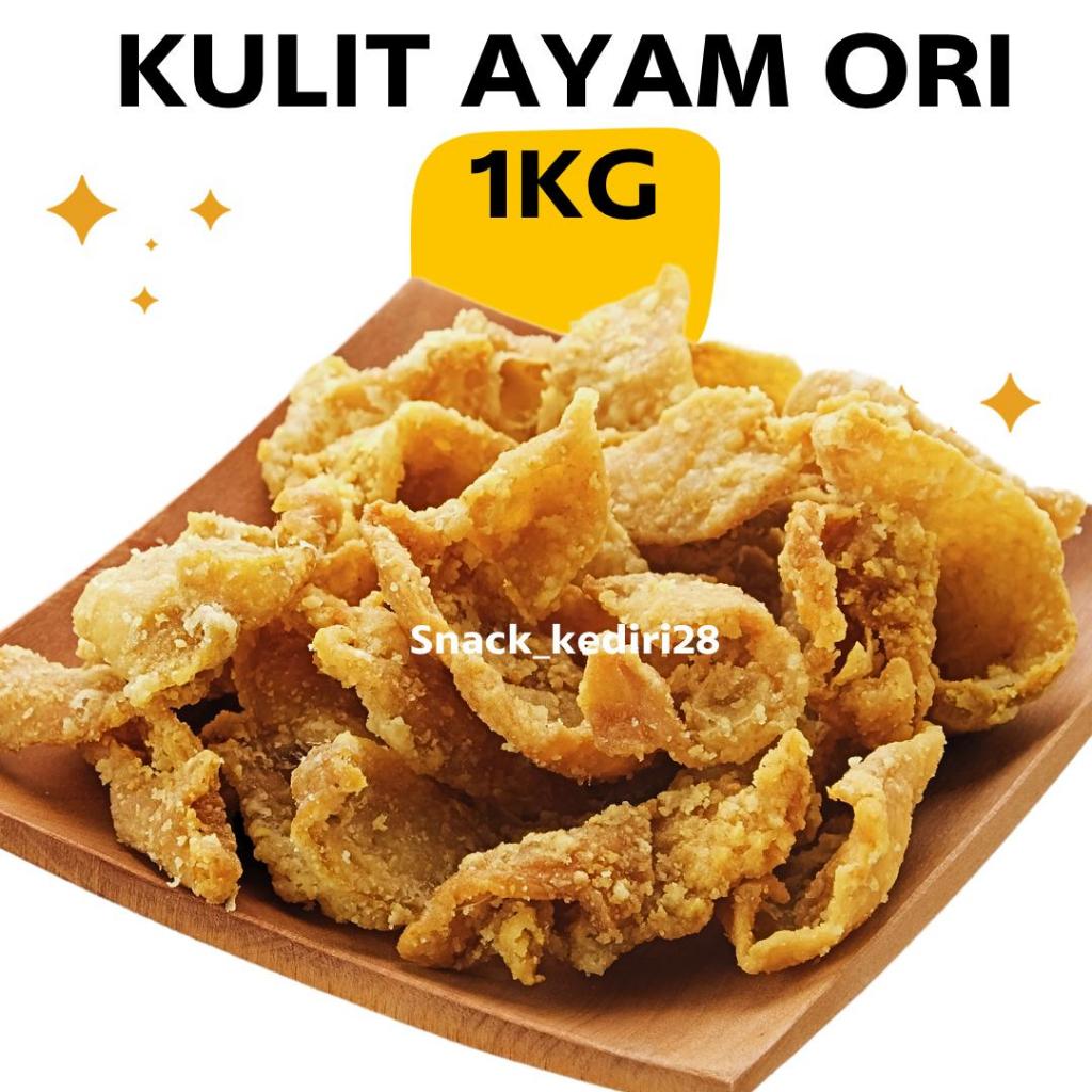 

Keripik Kulit Ayam Crispy 1kg