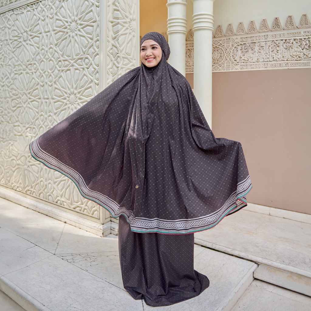 ZM Zaskia Mecca - Mukena Premium - Edisi Monogram Palestine