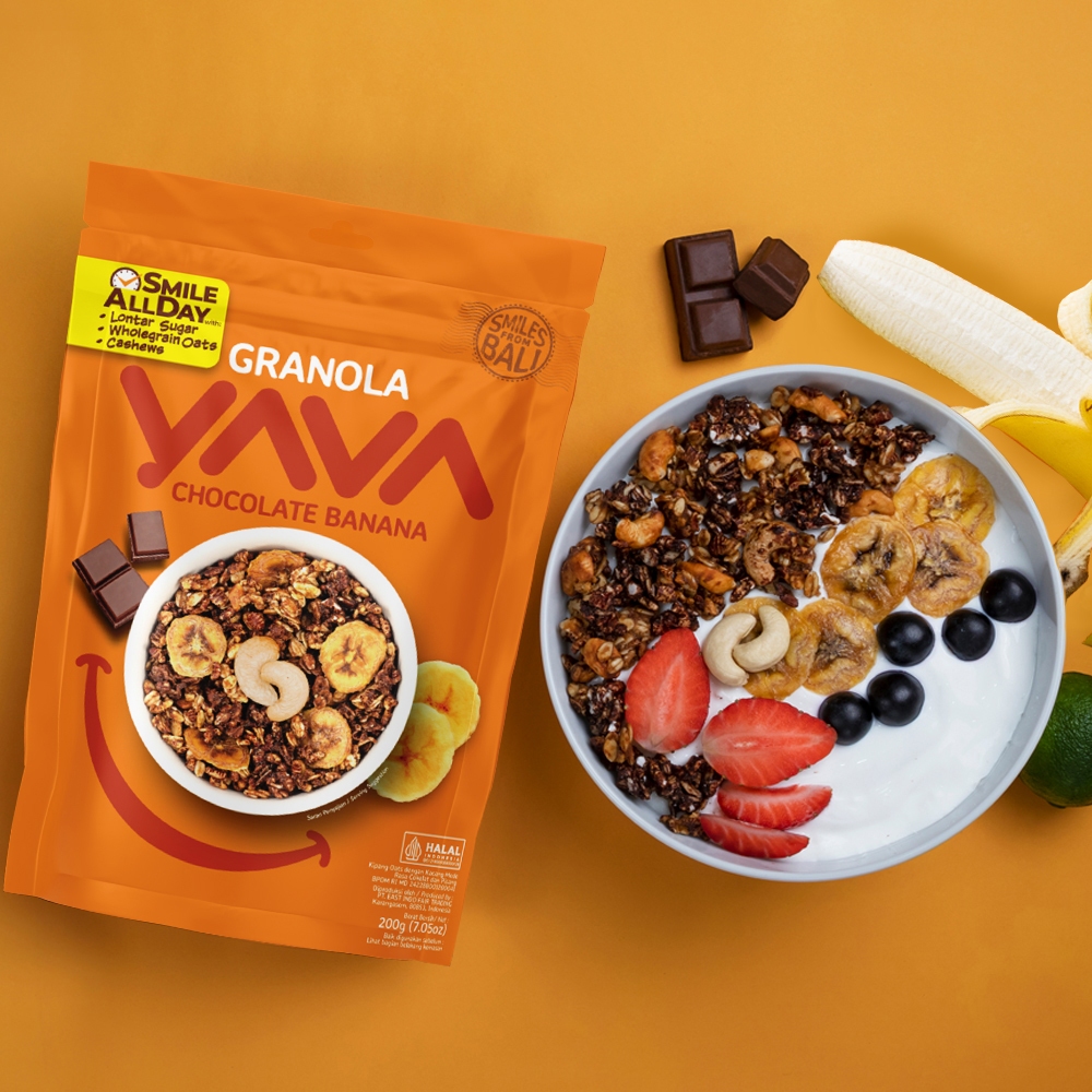 

[FREE GIFT] YAVA Granola Chocolate Banana 200gr