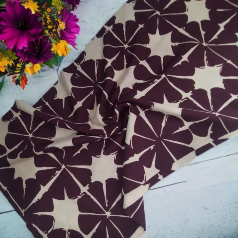 kain rayon motif viscose premium ,bahan kain rayon motif premium