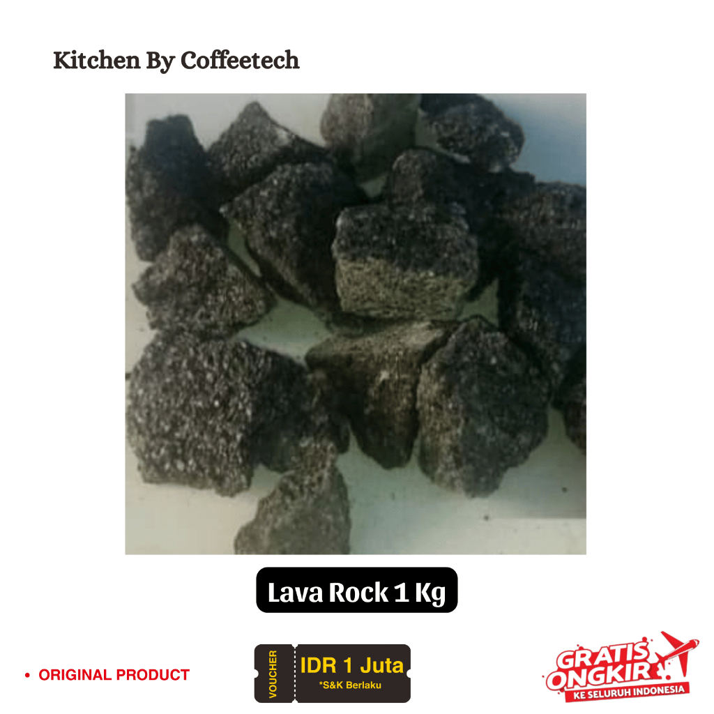 lava Stone/Lava rock batu Grill