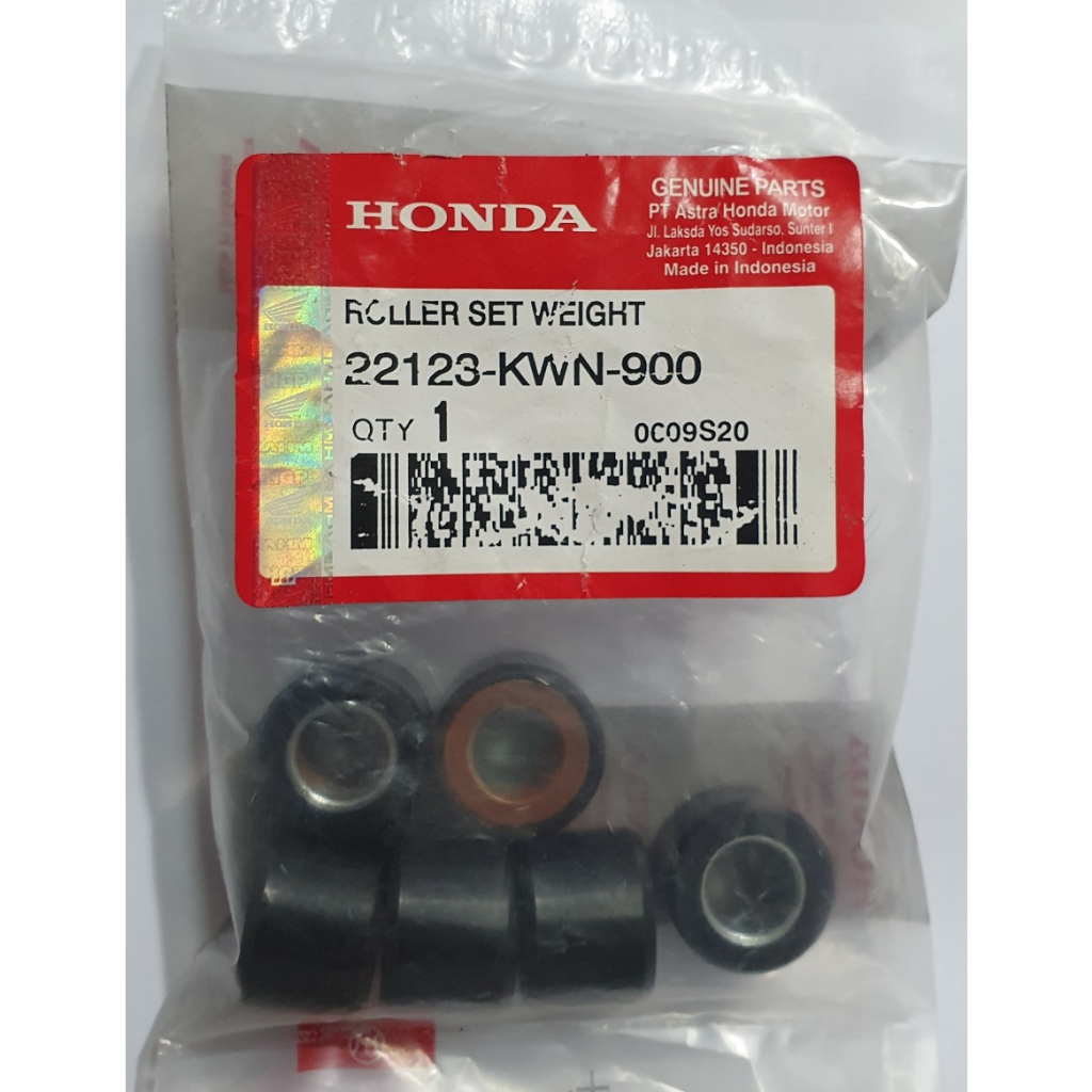 Roller Set 18 Gram Honda Vario 125 FI 22123KWN900