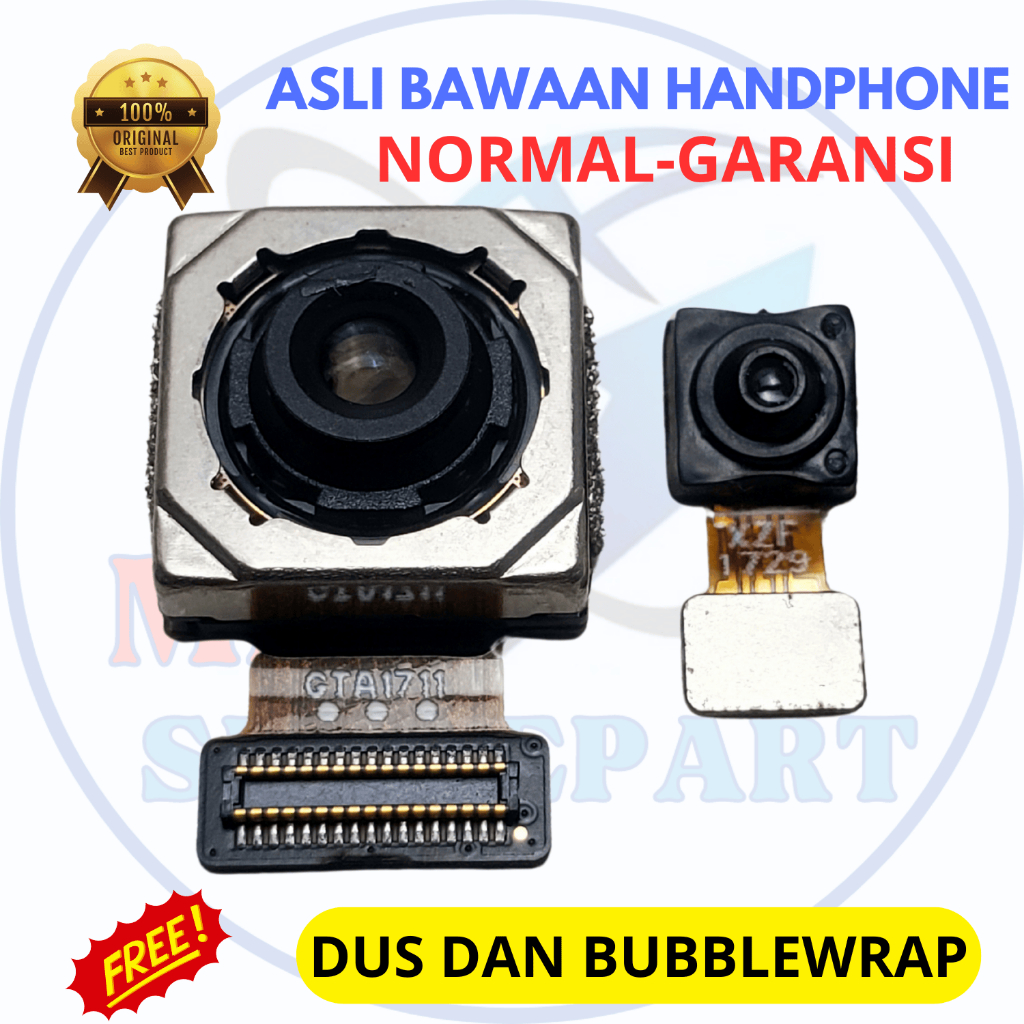 kamera/camera belakang hp infinix hot 30i - fullset - asli original copotan cabutan bawaan