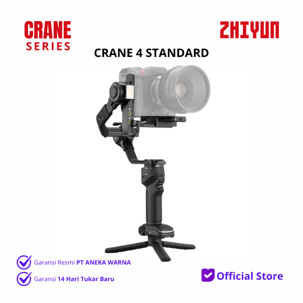 Zhiyun Crane 4 GIMBAL FOR KAMERA DSLR MIRRORLESS PRO