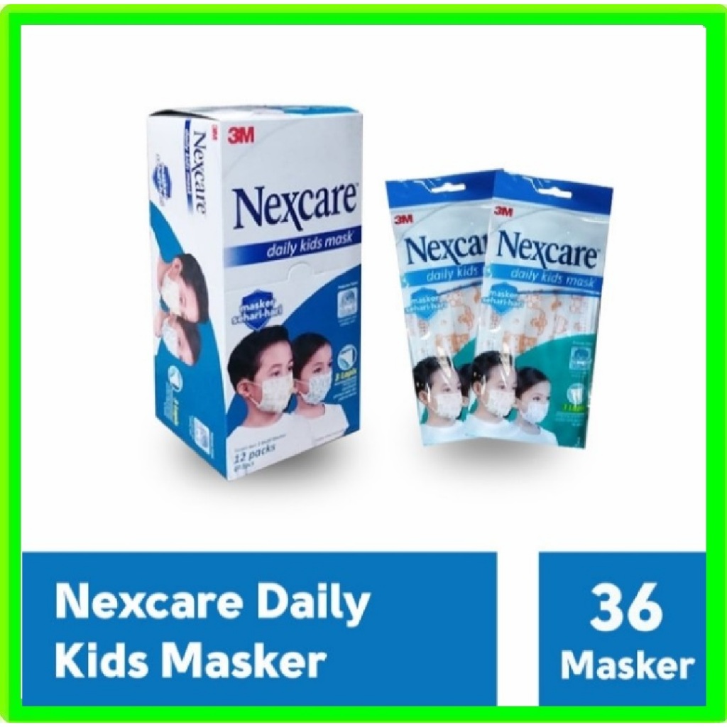 Masker Nexcare 3M Kids MD 30 Daily Kids