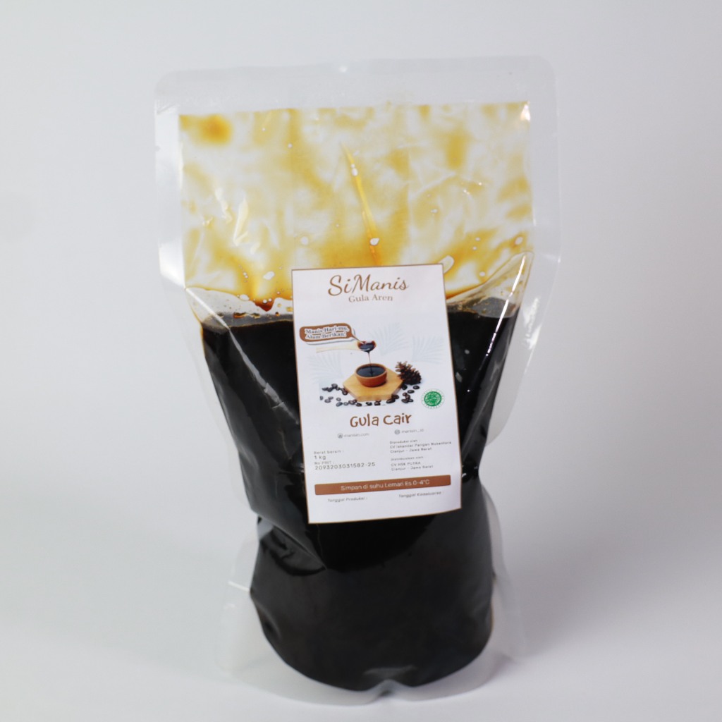 

Gula Aren Cair 1 Kg SiManis Standing Pouch FS