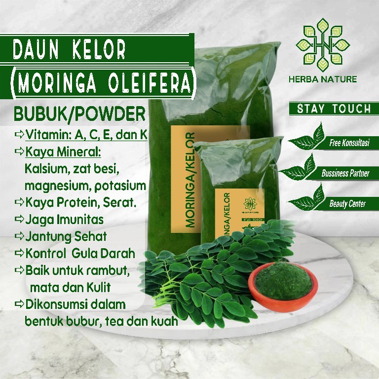 

Daun kelor bubuk | Moringa serbuk | Kelor tepung | daun kelorina powder moringa leaves Moringa kelor