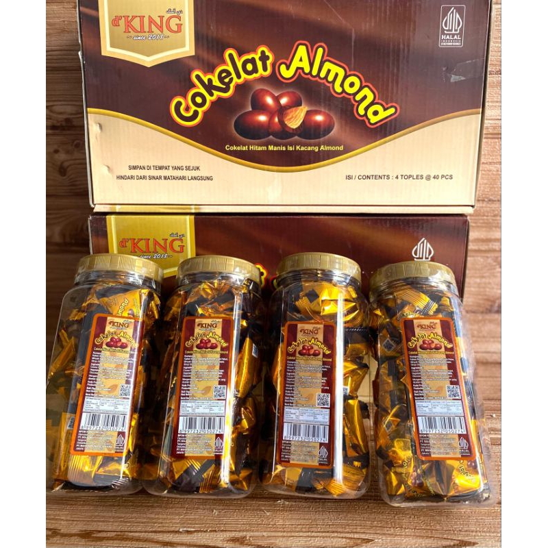 

D'King Coklat Almond || Chocoberry Almond