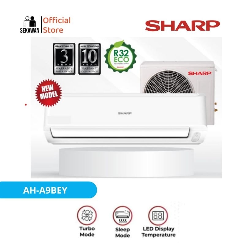AC SHARP 1PK AH-A9BEY GARUDA TERBARU MURAH