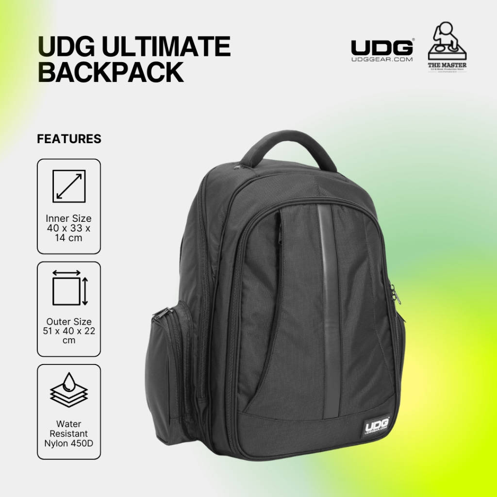 UDG Ultimate Backpack DJ Bag Tas Alat DJ Tas Ransel