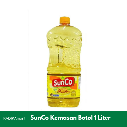 

Minyak Goreng SunCo kemasan Botol 1 Liter