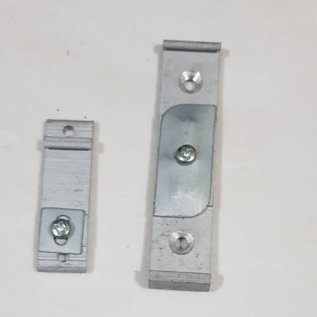 BRACKET PLAFON CEILING KAKI REL GORDEN KOTAK ALUMINIUM
