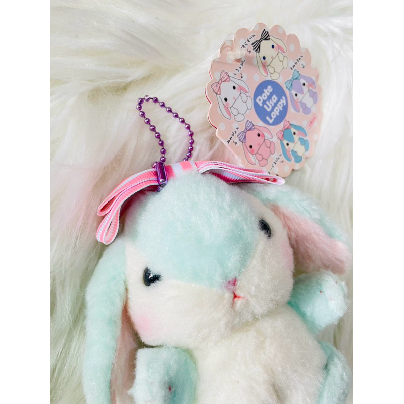 Gantungan Kunci Loppy Amuse Keychain Bunny Loppy Tosca Pita lucu New Tag Ganci Loppy Amuse