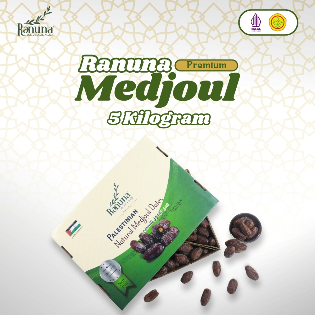 

Ranuna - Kurma Medjool 5 Kg Premium Organic High Quality