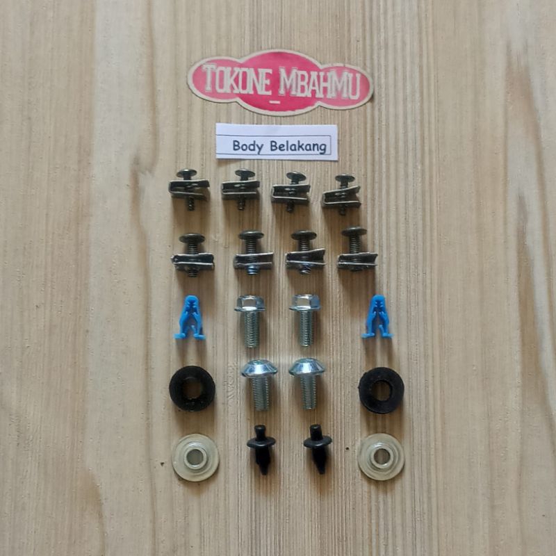 Baut Cover Body Bodi Body Belakang Honda Supra GTR 150 FI PGM-FI
