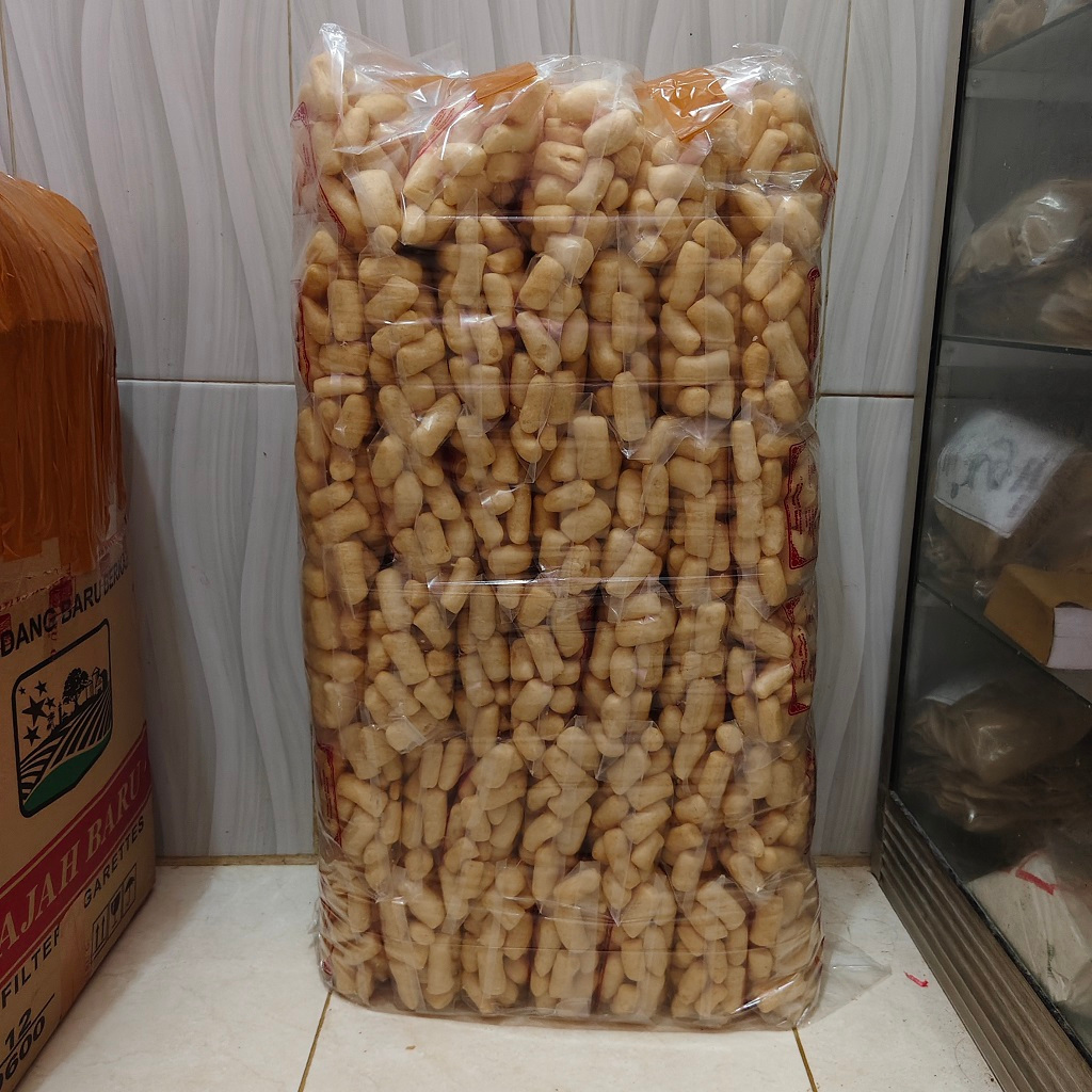 

Grosir Kerupuk Amplang Ikan Tenggiri 5 kg Isi 40 Pcs / Ball Krupuk Amplang Tengiri Cemilan Madura