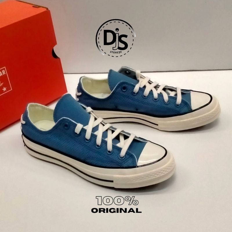 Sepatu Converse Chuck Taylor 70 OX Lakeside Blue Original