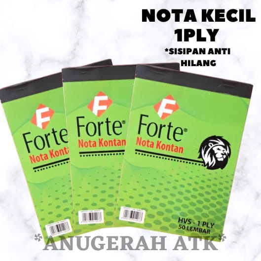 

Nota Kontan Forte Kecil 1 Ply (NK K1)