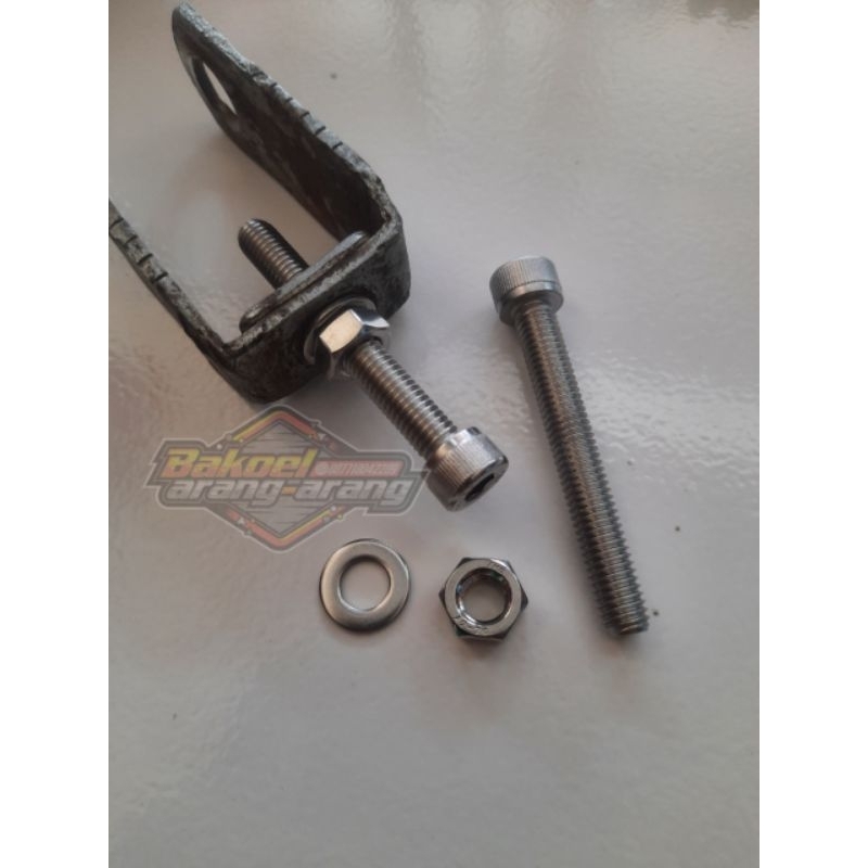 baut L stainles stelan rantai megapro gl max gl pro baut l arm belakang stelan rantai as megapro gl 
