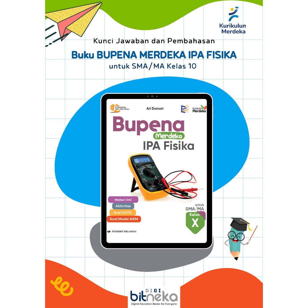 Kunci Jawaban Buku BUPENA Fisika SMA Kelas 10 Kurikulum Merdeka-Erlangga