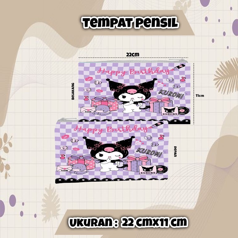 

Tempat Pensil Katalog kartun KUROMI Untuk Alat Tulis Sekolah Dan Kantor