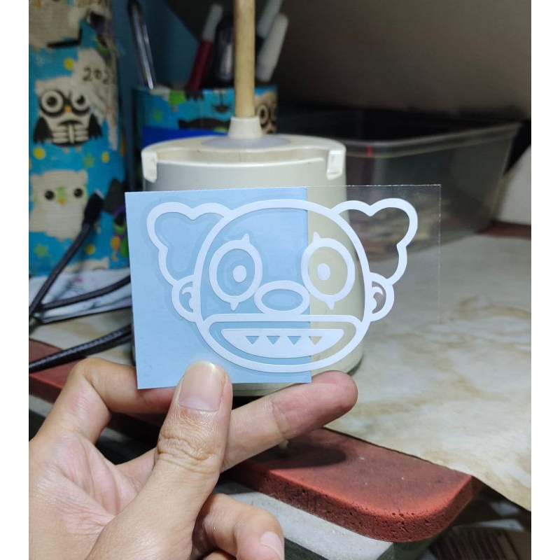 

badut stiker cutting murah berkualitas