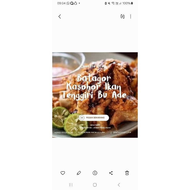 

batagor kasohor ibu ade