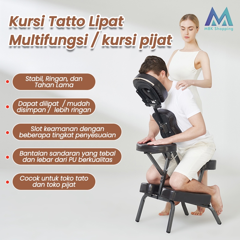 MBK - Kursi Tato / Kursi Pijat Punggung / Kursi Bekam / Kursi Pijat / Kursi Bekam
