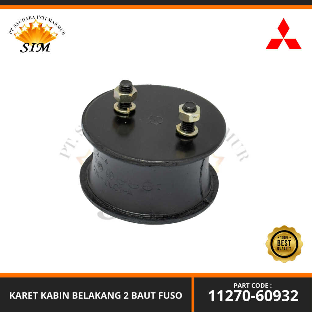 Karet Kabin Belakang 2 Baut Fuso - 11270-60932