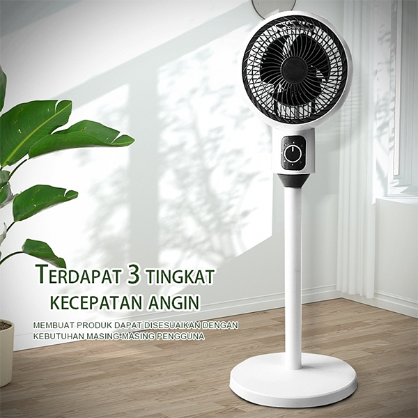 MSM Kipas Angin Berdiri Minimalis Dengan AC Rotation Fan Untuk Ruang Tamu